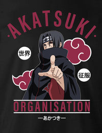 Naruto T-Shirt Akatsuki Organisation Itachi