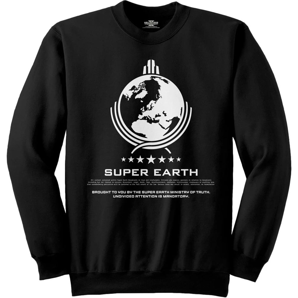 Helldivers 2 Pullover Super Earth Logo