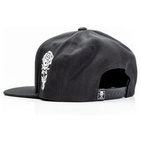 Sullen Clothing Snapback Cap Last Rites Schwarz-Weiß