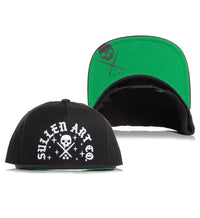 Sullen Clothing Snapback Cap Rocker Schwarz