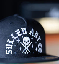 Sullen Clothing Snapback Cap Rocker Schwarz