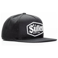 Sullen Clothing Snapback Cap Last Rites Schwarz-Weiß
