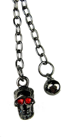 Banned Alternative Geldbörse Glow In The Dark Skull