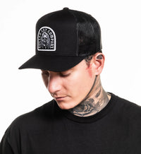 Sullen Clothing Trucker Cap Creaper Schwarz