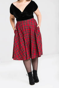 Hell Bunny Rock Irvine 50's Skirt Rot