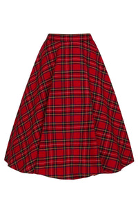 Hell Bunny Rock Irvine 50's Skirt Rot