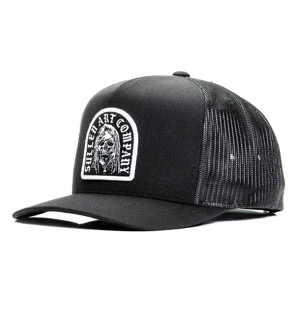 Sullen Clothing Trucker Cap Creaper Schwarz