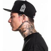 Sullen Clothing Snapback Cap Afterlife Schwarz
