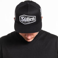 Sullen Clothing Snapback Cap Last Rites Schwarz-Weiß