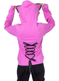 Bye Bye Kitty Kapuzenjacke BBK Frill Hood