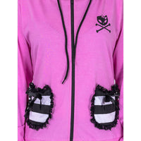 Bye Bye Kitty Kapuzenjacke BBK Frill Hood