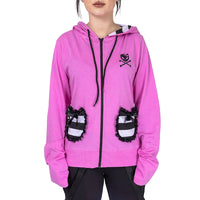 Bye Bye Kitty Kapuzenjacke BBK Frill Hood