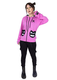 Bye Bye Kitty Kapuzenjacke BBK Frill Hood