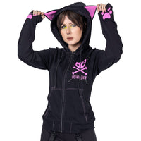 Bye Bye Kitty Kapuzenjacke BBK Void Hood