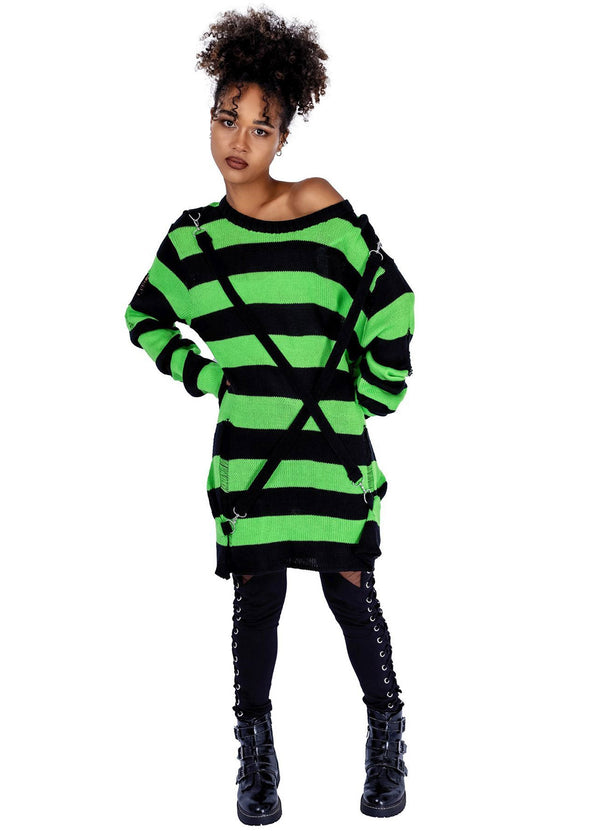 Heartless Pullover Oriana Grün