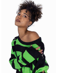 Heartless Pullover Oriana Grün