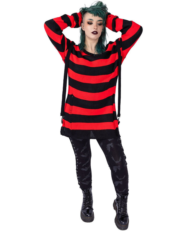 Heartless Pullover Oriana Rot