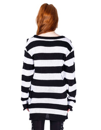 Heartless Pullover Oriana Weiß