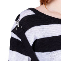 Heartless Pullover Oriana Weiß