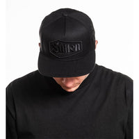 Sullen Clothing Snapback Cap Last Rites Schwarz-Schwarz