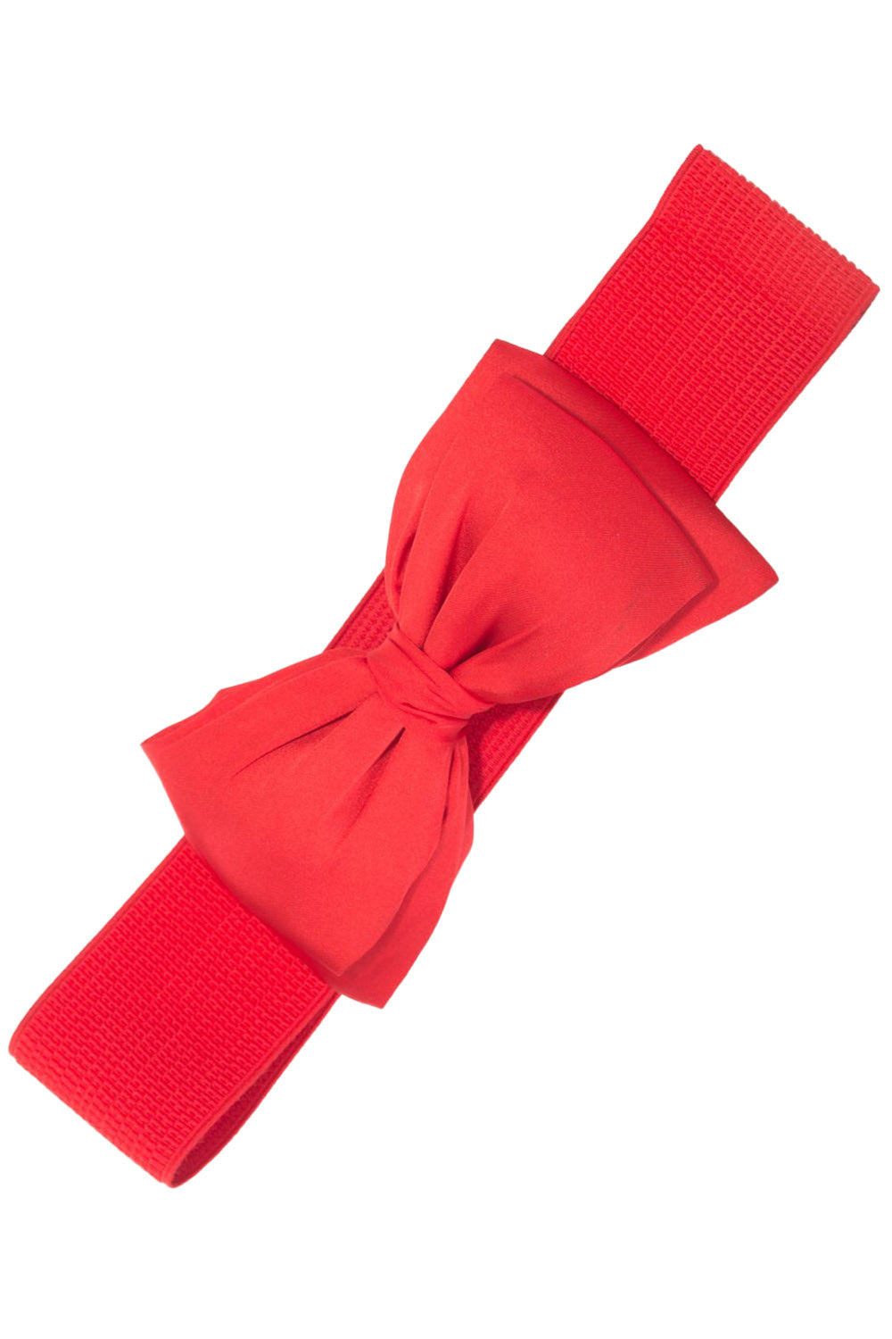 Banned Retro Gürtel Bella Schleife Rot