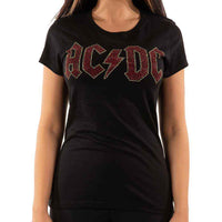 AC/DC T-Shirt Embellished Logo