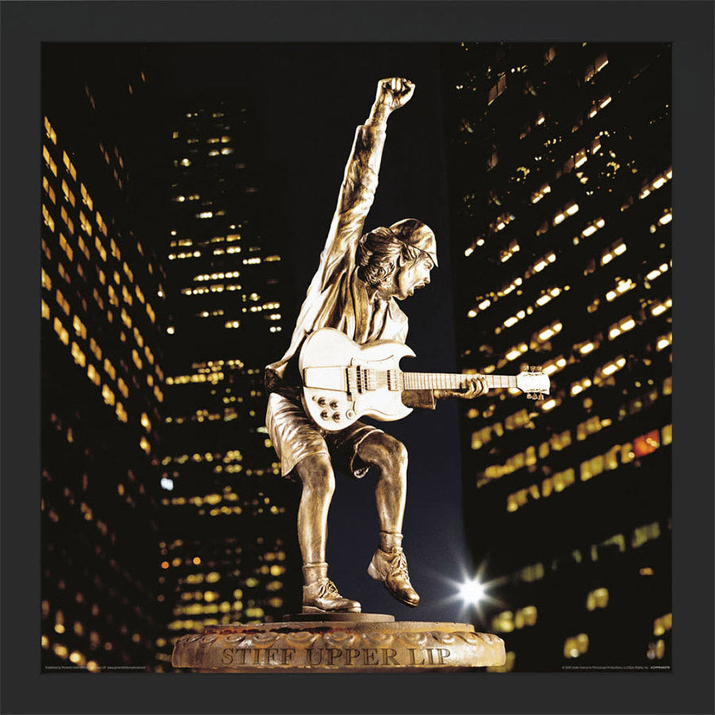 AC/DC Gerahmtes Bild Stiff Upper Lip