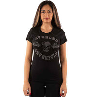 Avenged Sevenfold T-Shirt Death Bat Embellished