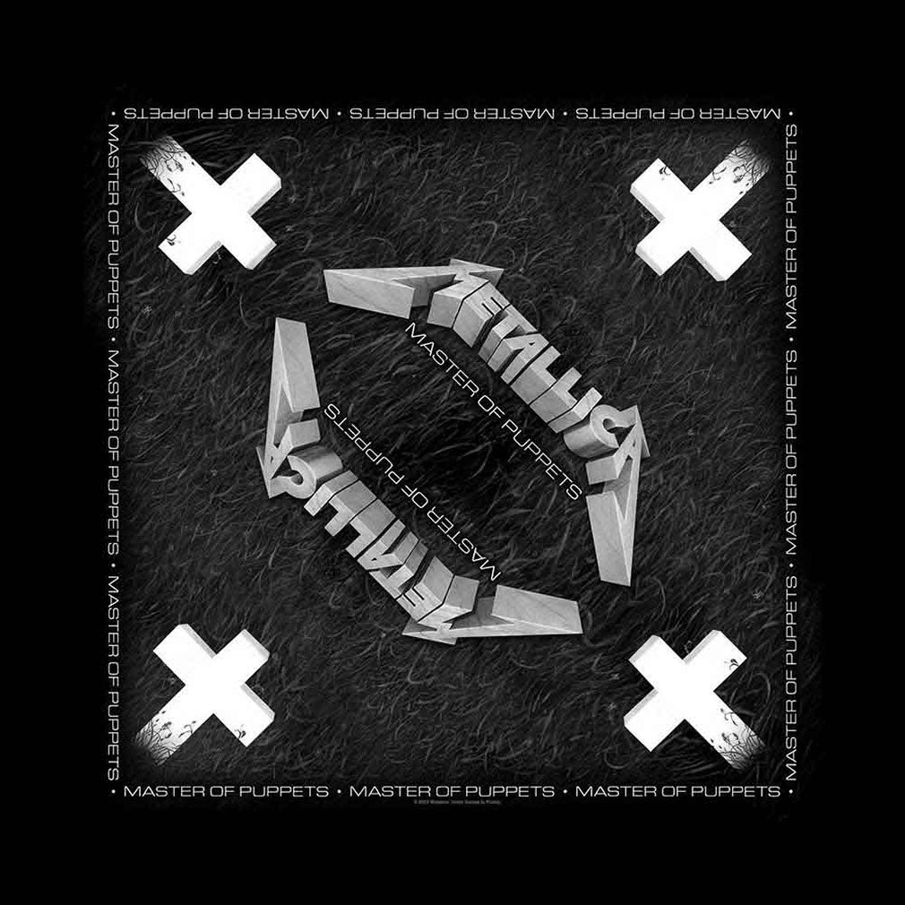 Metallica Bandana Master Of Puppets