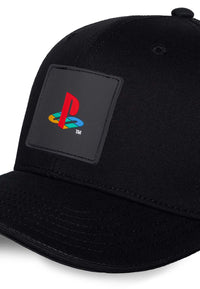 PlayStation Baseball Cap Classic Logo Schwarz