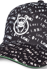 Marvel Baseball Cap Loki Logos