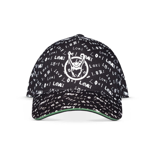 Marvel Baseball Cap Loki Logos