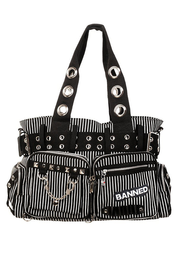 Banned Alternative Damen Handtasche Sweet Revenge Weiss