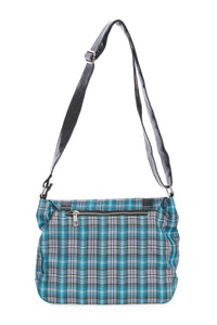 Banned Alternative Schultertasche Twice The Action Blau
