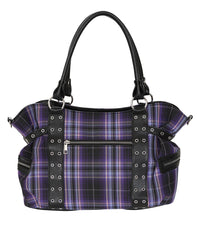 Banned Alternative Schultertasche Rise Up Violett