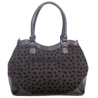 Banned Alternative Schultertasche Spider Web