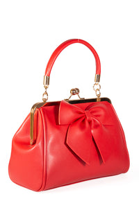 Banned Retro Handtasche Lockwood Bow Rot