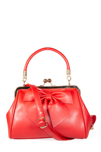 Banned Retro Handtasche Lockwood Bow Rot