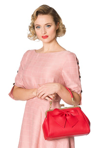 Banned Retro Handtasche Lockwood Bow Rot