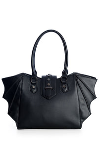 Banned Alternative Schultertasche Annabelle Schwarz