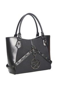 Banned Alternative Schultertasche In Oblivion We Trust Schwarz