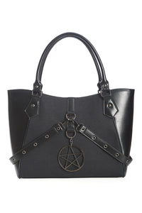 Banned Alternative Schultertasche In Oblivion We Trust Schwarz