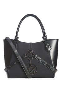 Banned Alternative Schultertasche In Oblivion We Trust Schwarz