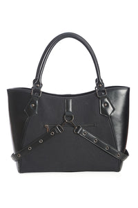 Banned Alternative Schultertasche In Oblivion We Trust Schwarz