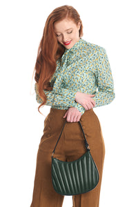 Banned Retro Schultertasche Thelma Grün