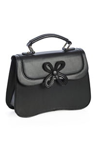 Banned Retro Schultertasche Noelle Schwarz