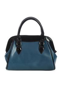 Banned Retro Handtasche Back To Business Blau