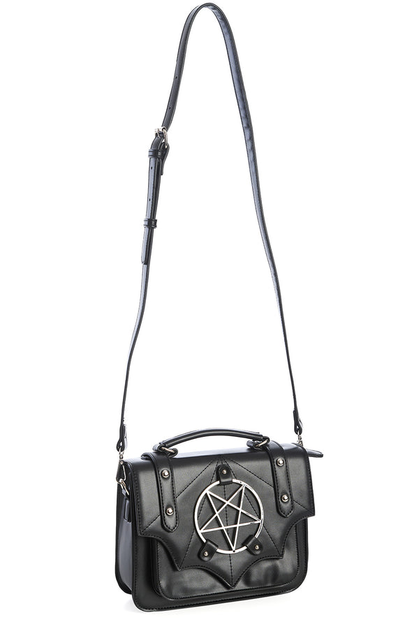 Banned Alternative Schultertasche Moloch Pentagram