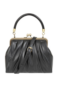 Banned Retro Handtasche Scarlett Frame Schwarz
