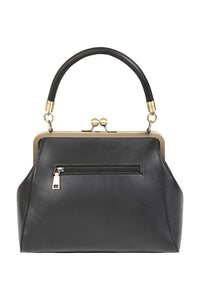 Banned Retro Handtasche Scarlett Frame Schwarz